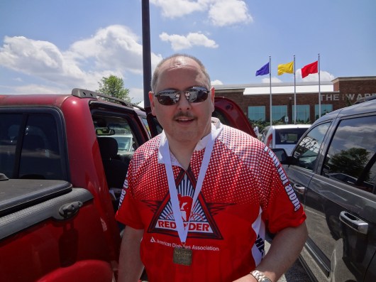 I've given away a lot of medals in the last six months... it's been a while since I've been given one.